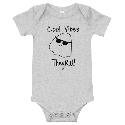 Cool Vibes Ghost Graphic Baby short sleeve one piece