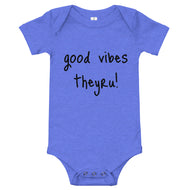 Good Vibes Baby short sleeve one piece
