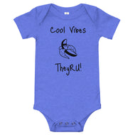 Cool Vibes Banana Graphic Baby short sleeve one piece