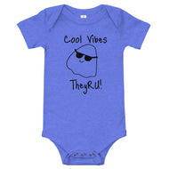 Cool Vibes Ghost Graphic Baby short sleeve one piece