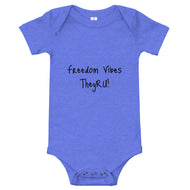 Freedom Vibes Baby short sleeve one piece