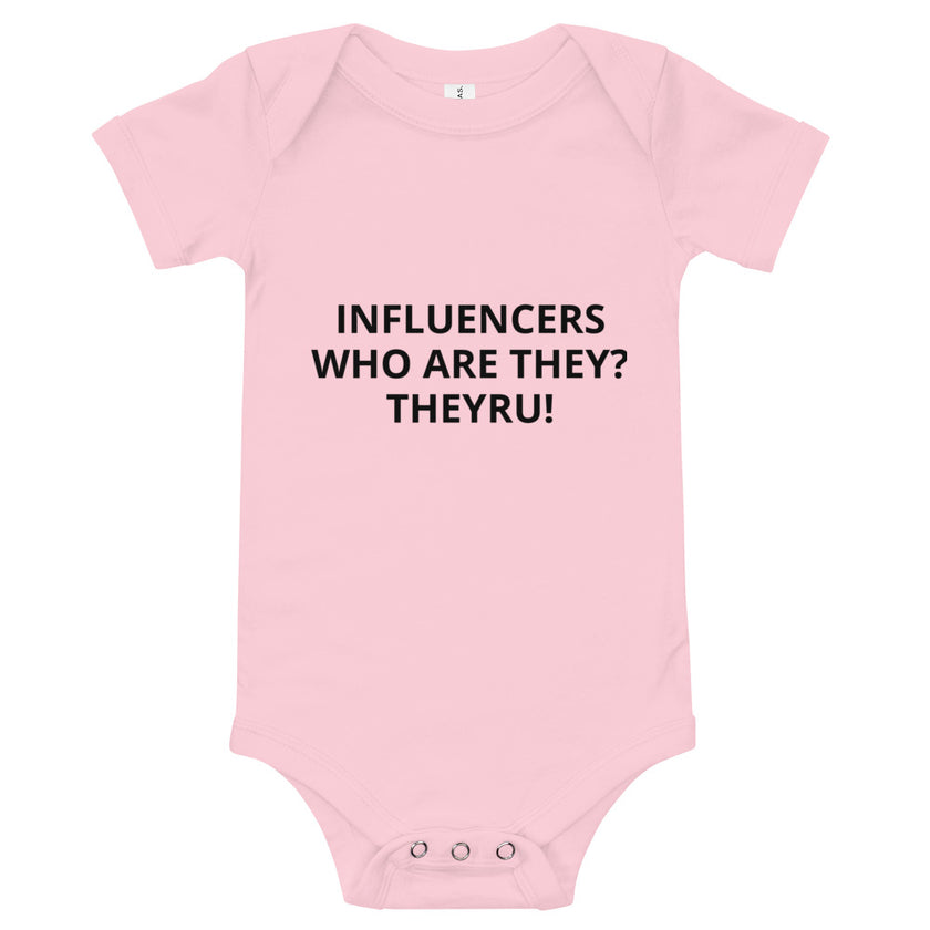 Influencers Baby short sleeve one piece