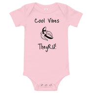 Cool Vibes Banana Graphic Baby short sleeve one piece