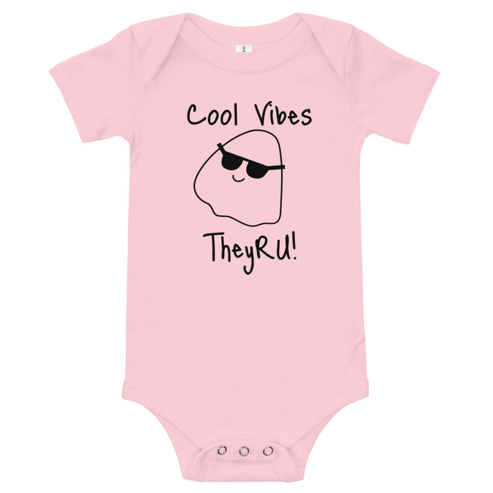 Cool Vibes Ghost Graphic Baby short sleeve one piece