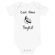 Cool Vibes Banana Graphic Baby short sleeve one piece