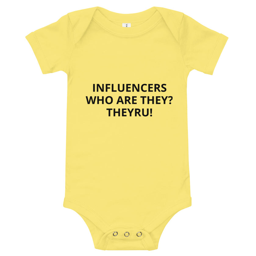 Influencers Baby short sleeve one piece