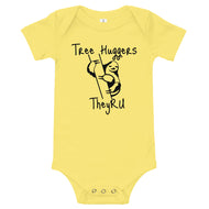 Tree Huggers Graphic Baby short sleeve one piece