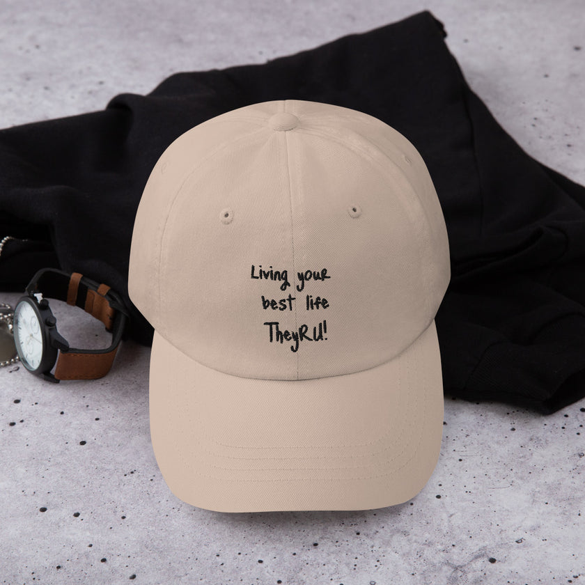 Living Your Best Life Dad hat