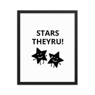 Stars Framed poster
