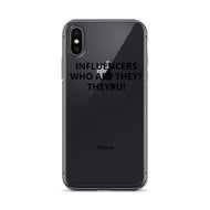 Influencers iPhone Case