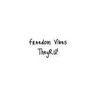 Freedom Vibes Bubble-free stickers