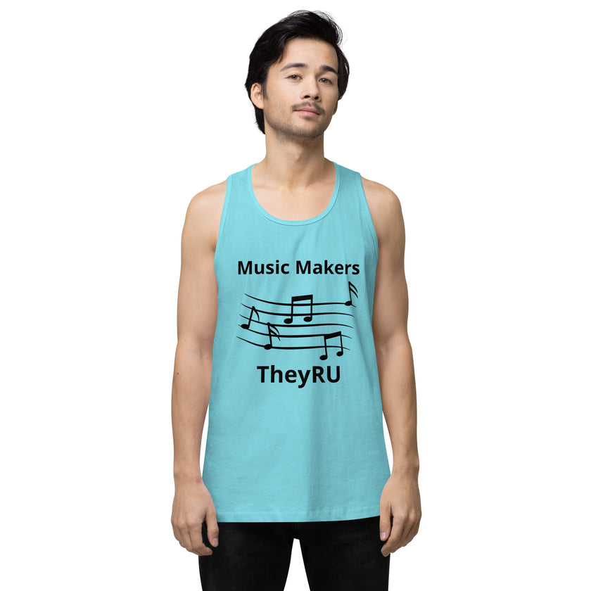 Music Makers Men’s premium tank top