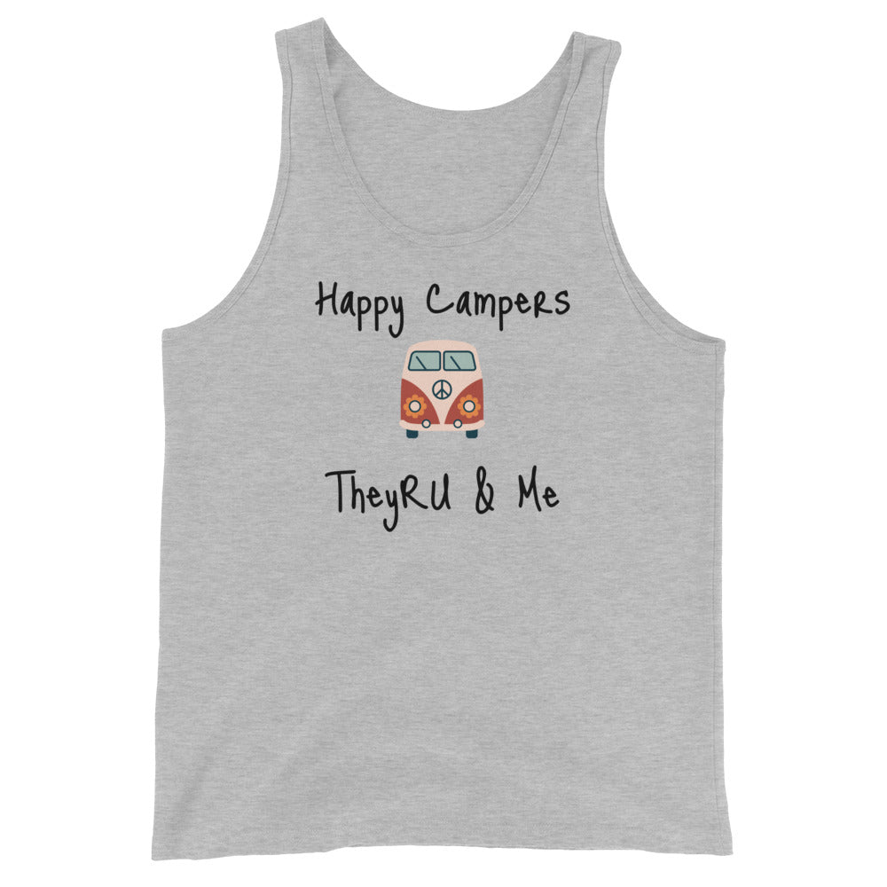 Happy Campers Van Graphic Unisex Tank Top