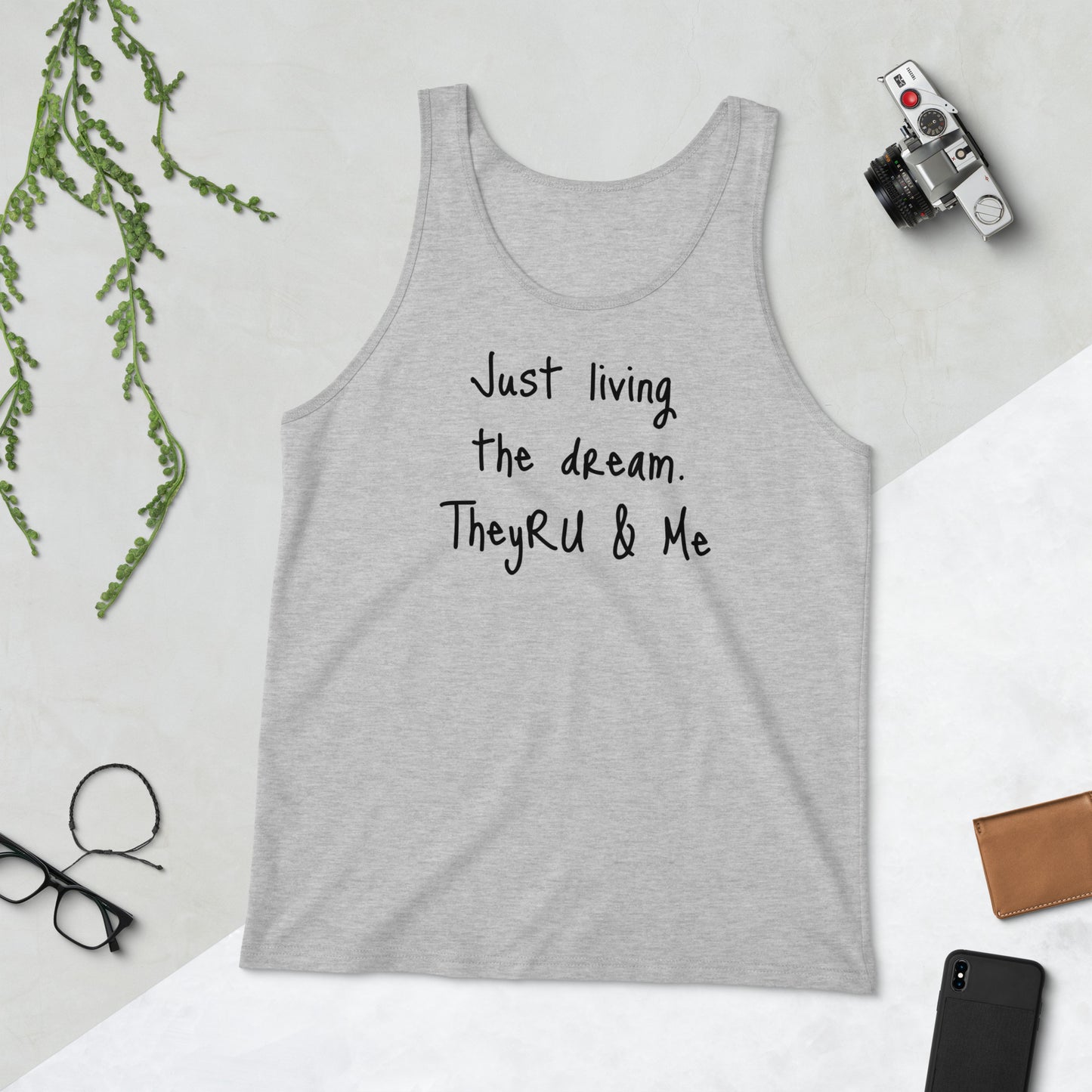 Living the Dream Unisex Tank Top
