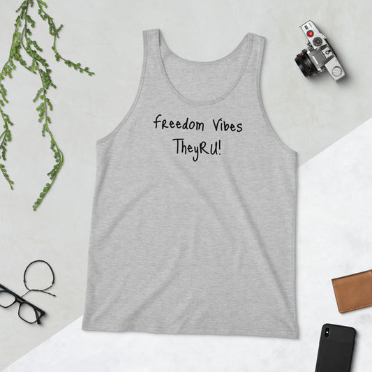 Freedom Vibes Unisex Tank Top