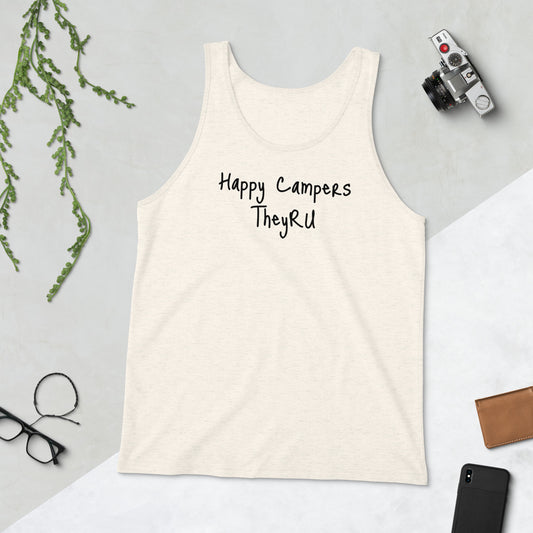 Happy Campers Unisex Tank Top
