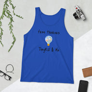 Free Thinkers Flowerbulb Graphic Unisex Tank Top