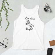 Wild Vibes Horse (graphic) Unisex Tank Top