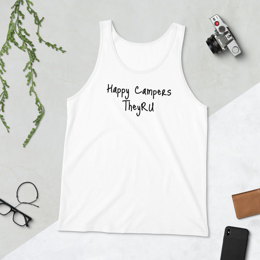 Happy Campers Unisex Tank Top