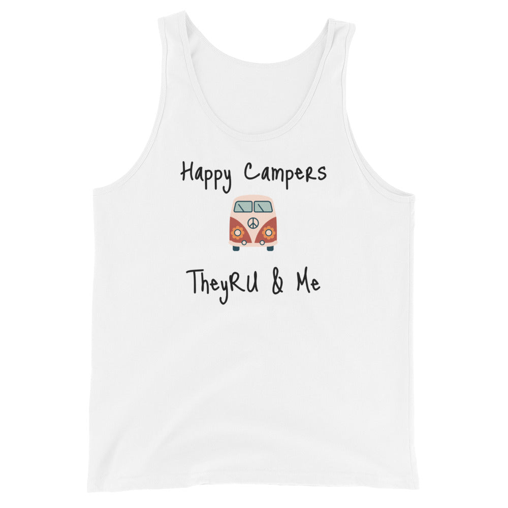 Happy Campers Van Graphic Unisex Tank Top