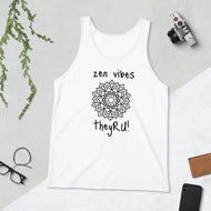 Zen Vibes Mandala Graphic Unisex Tank Top