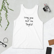 Living Your Best Life Unisex Tank Top
