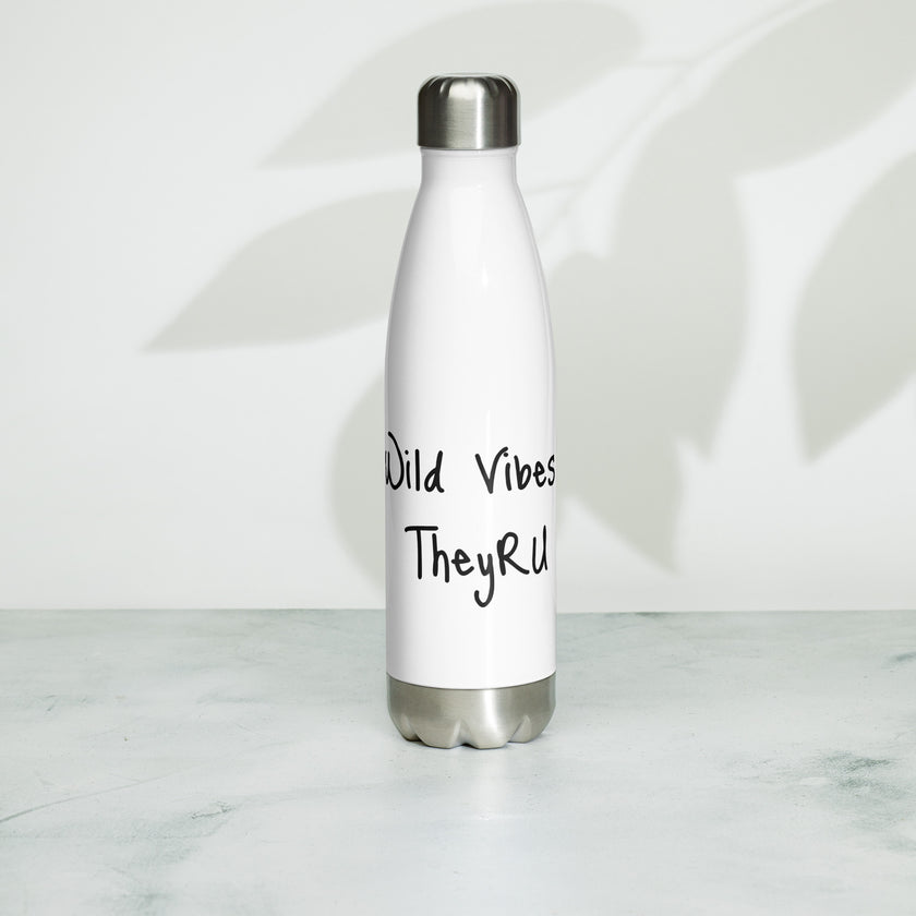 Wild Vibes Stainless Steel Water Bottle