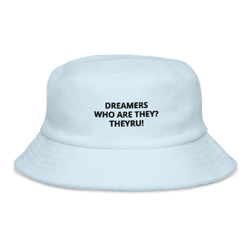 Dreamers Terry cloth bucket hat