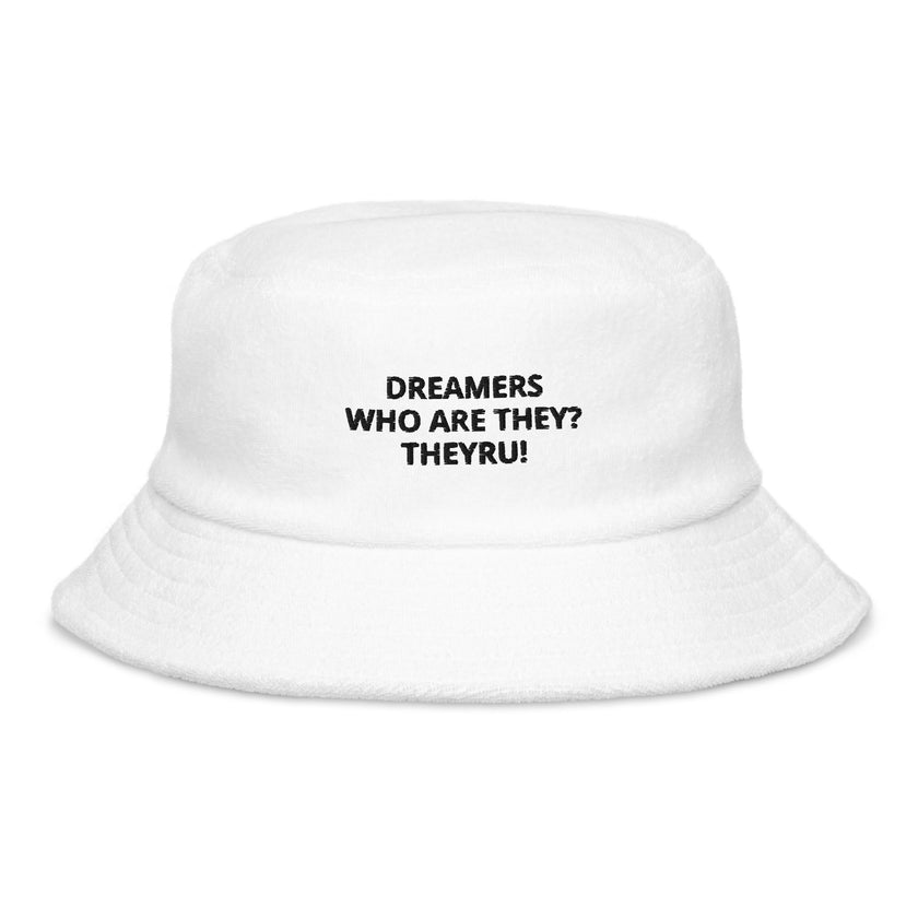 Dreamers Terry cloth bucket hat