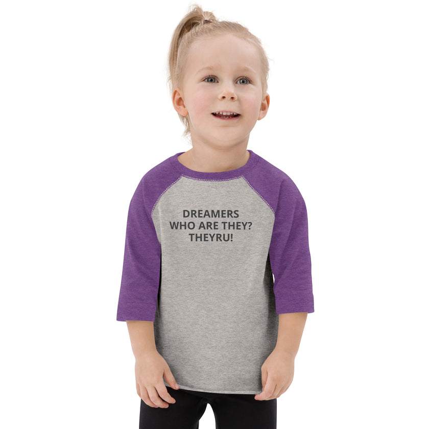 Dreamers Toddler baseball shirt