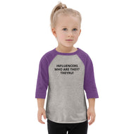 Influencers Toddler baseball shirt