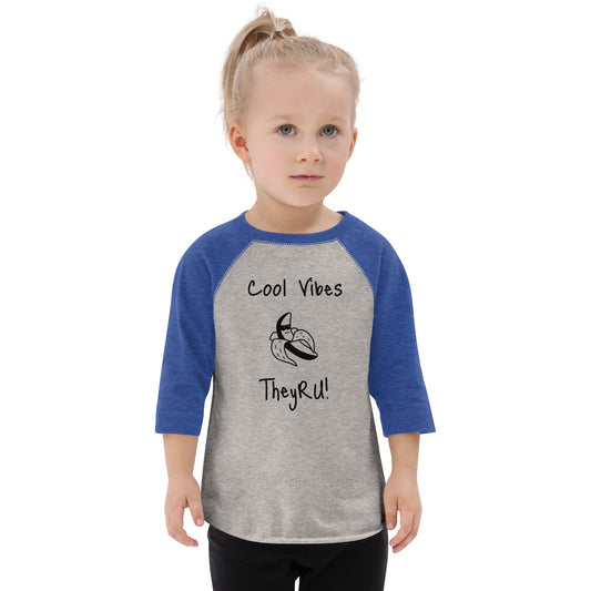 Cool Vibes Banana (graphic) Toddler baseball shirt