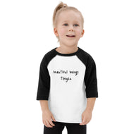 Beautiful Beings Toddler baseball shirt