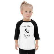 Cool Vibes Banana (graphic) Toddler baseball shirt