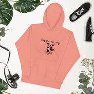 Sing Your Own Songs Panda Graphic Unisex Hoodie
