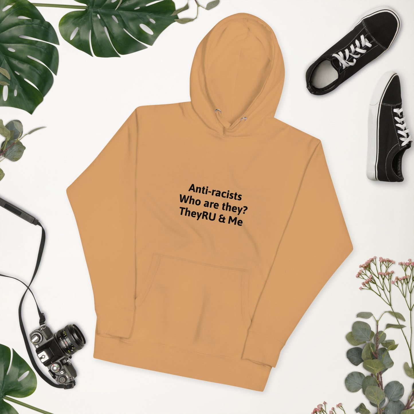 Anti-racists Who Are They? Unisex Hoodie