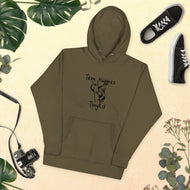 Tree Huggers Graphic Unisex Hoodie