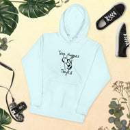 Tree Huggers Graphic Unisex Hoodie