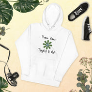 Peace Vibes Graphic Unisex Hoodie
