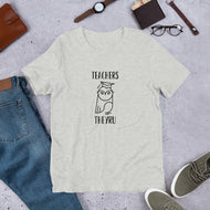Teachers Owl Graphic Unisex t-shirt