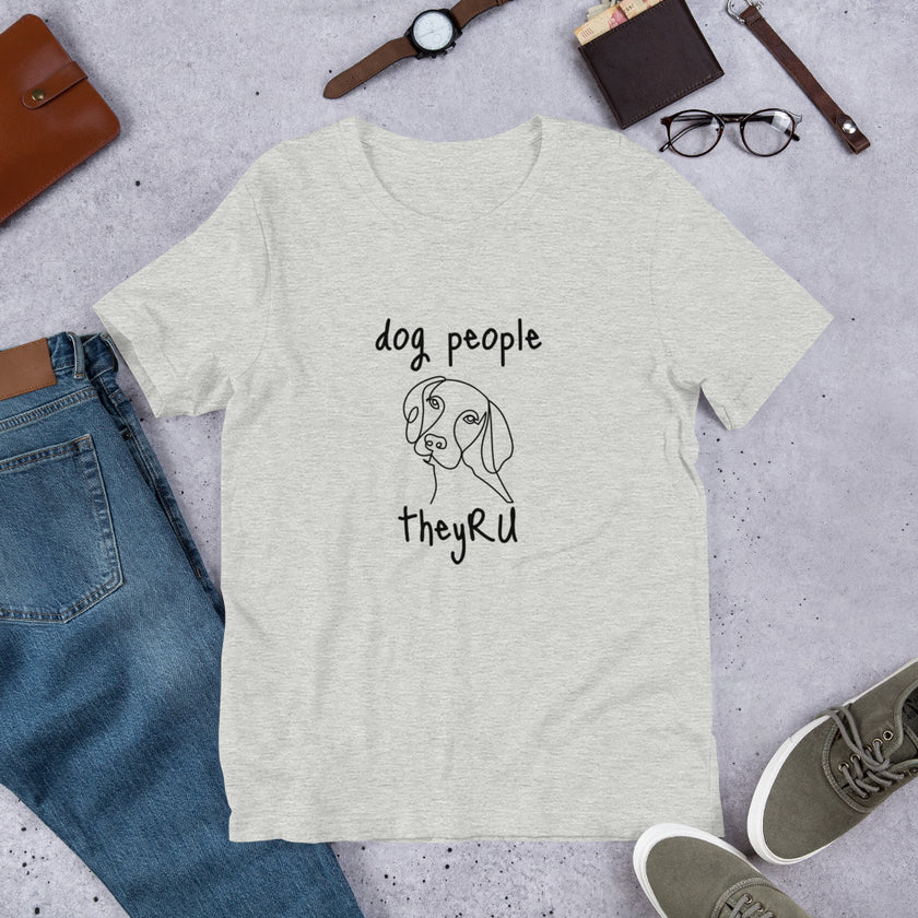 Dog People Unisex t-shirt