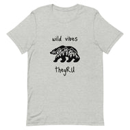 Wild Vibes Bear Graphic Unisex t-shirt