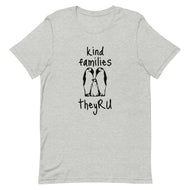 Kind Families Penguin Graphic Unisex t-shirt