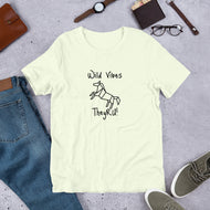 Wild Vibes Horse Graphic Unisex t-shirt