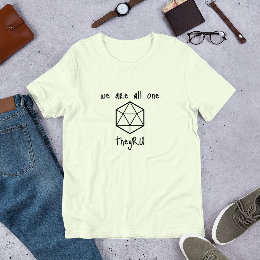 We Are All One Graphic Unisex t-shirt