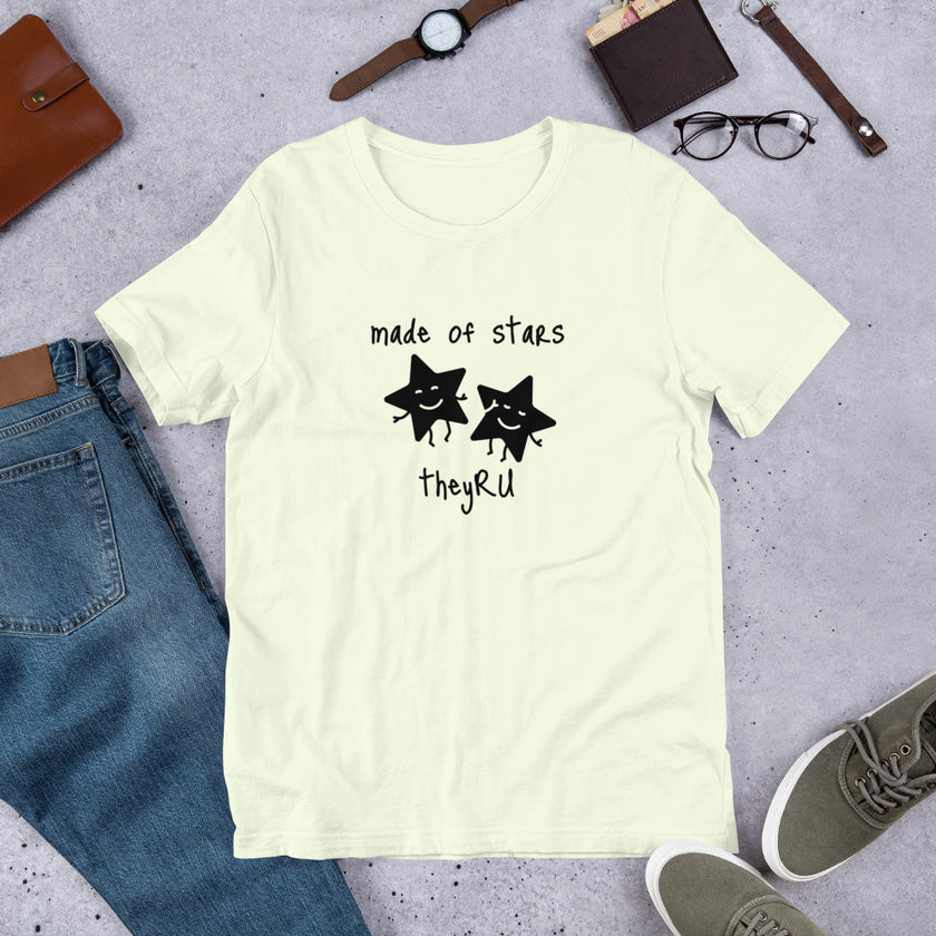 Made of Stars Graphic Unisex t-shirt