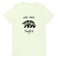 Wild Vibes Bear Graphic Unisex t-shirt