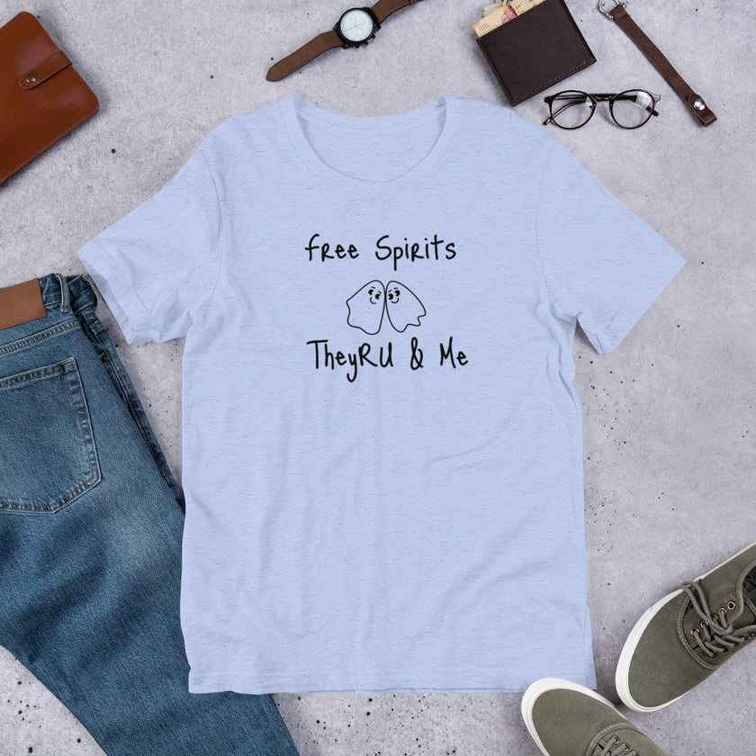 Free Spirits Ghost Graphic Unisex t-shirt