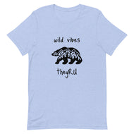 Wild Vibes Bear Graphic Unisex t-shirt