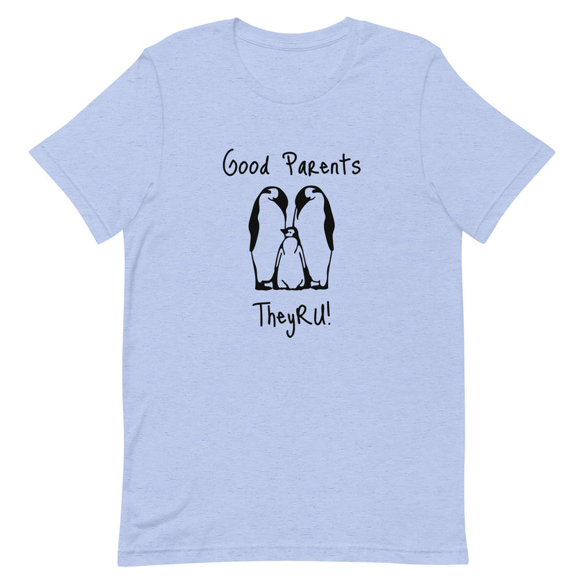 Good Parents Penguin Graphic Unisex t-shirt